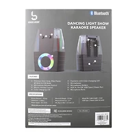 Bass Jaxx™ Dancing Light Show Karaoke Bluetooth® Speaker