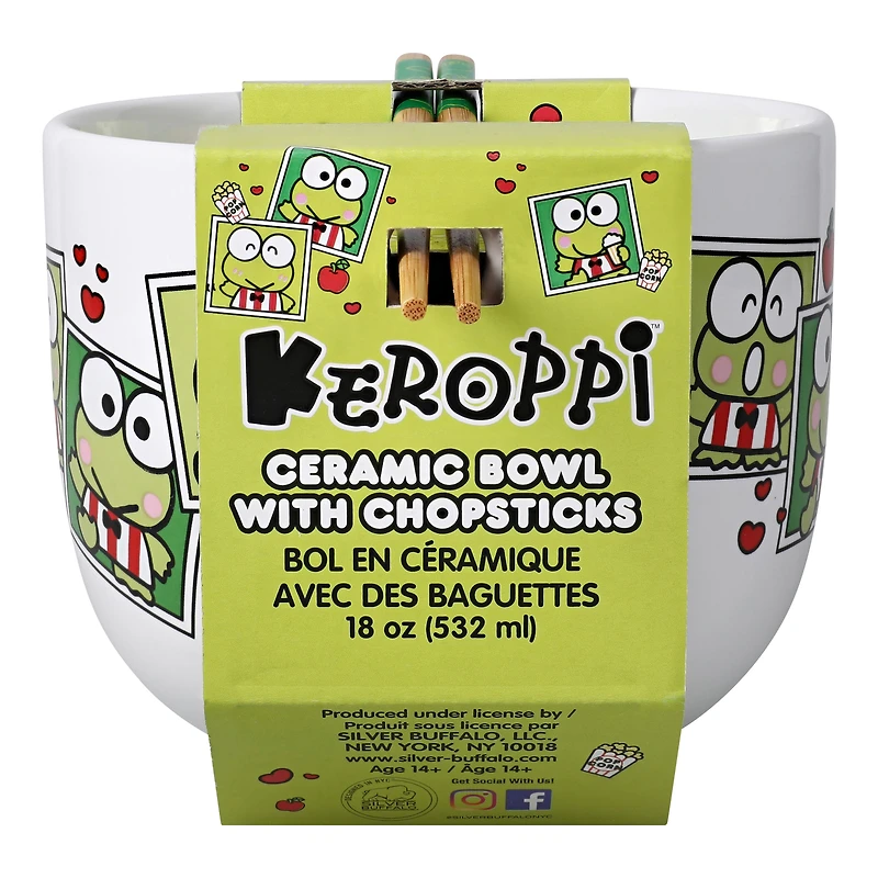 Hello Kitty And Friends® Ceramic Ramen Bowl With Chopsticks