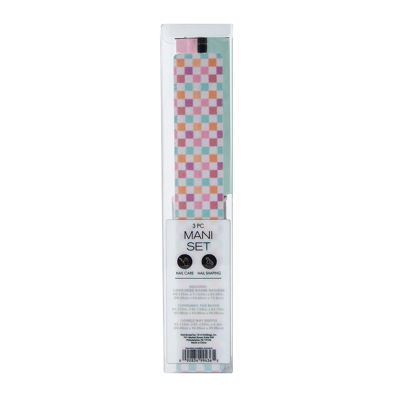 Happy Face Manicure Set 3-Piece