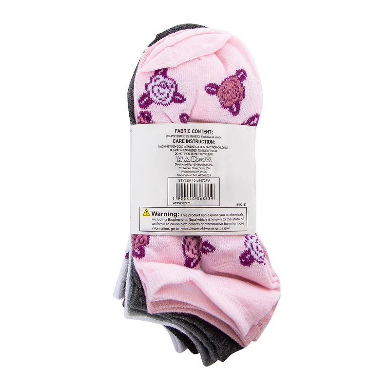Ladies Low Cut Socks 10-Pairs