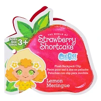 The World Of Strawberry Shortcake™ Plush Backpack Clip - Lemon Meringue