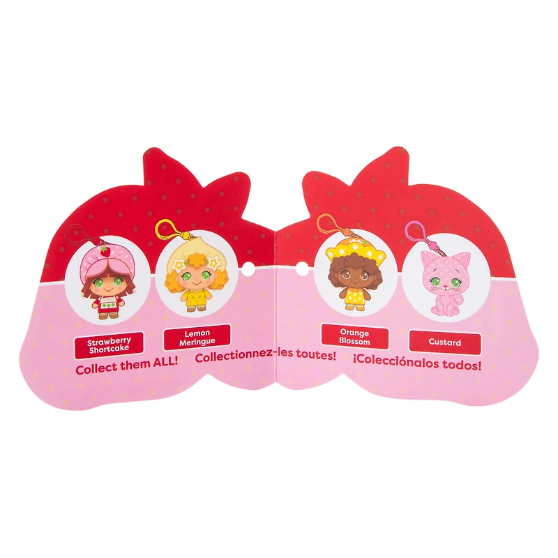 The World Of Strawberry Shortcake™ Plush Backpack Clip - Lemon Meringue