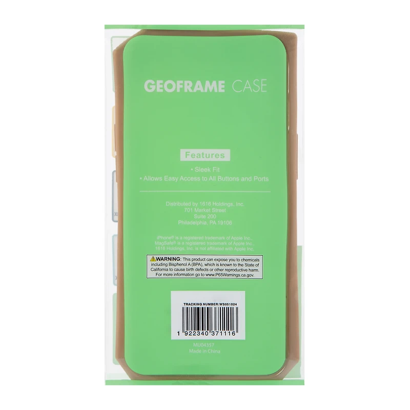 iPhone 15 Plus®/14 Pro Max® Geoframe Phone Case - MagSafe® Compatible