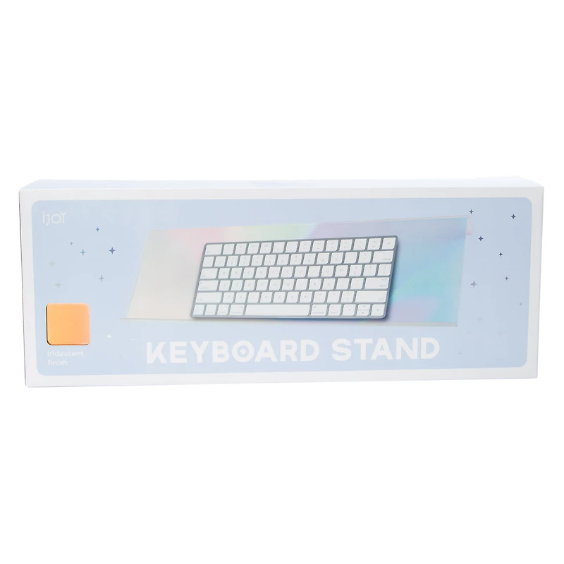 iJoy Iridescent Keyboard Stand 18.11in x 7.08in