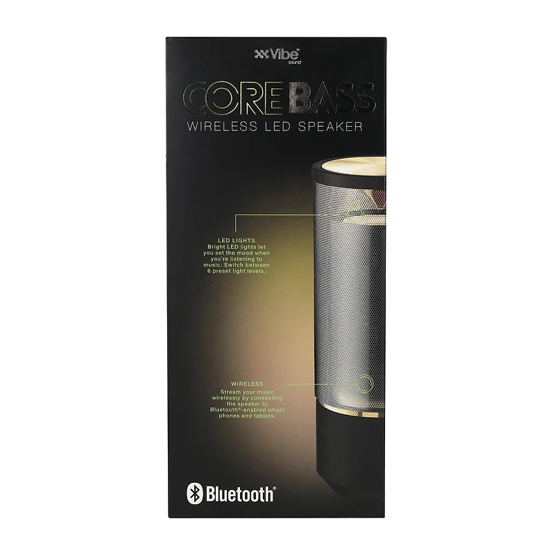 Core Bass Wireless LED Tower Speaker