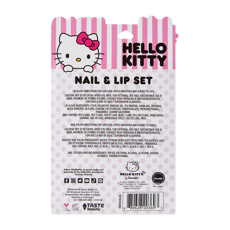 Hello Kitty® Nail & Lip Set