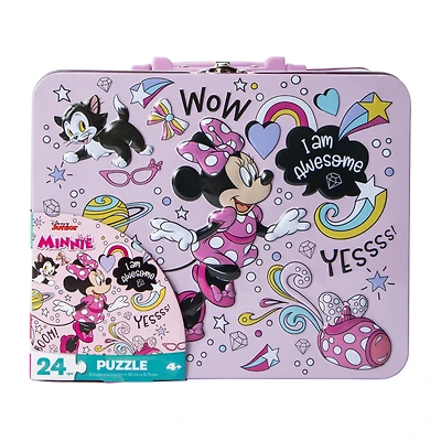 Disney Junior Minnie Puzzle Lunchbox 24-Pieces
