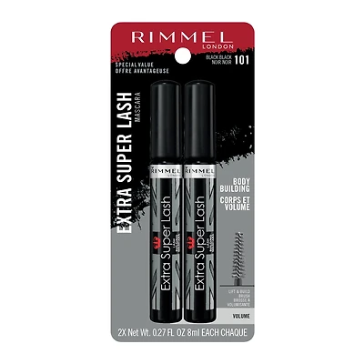 Rimmel Extra Super Lash Duo Pack in 101 Black Black