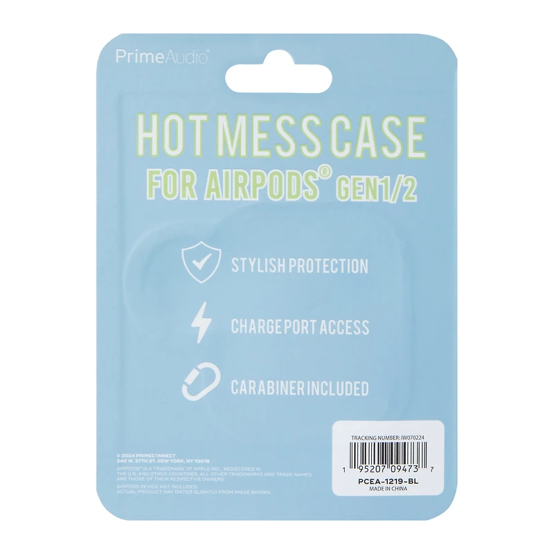 Trendy Text Earbuds Case For AirPods® Gen 1/Gen 2