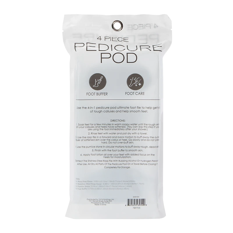 Pedicure Pod 4-Piece