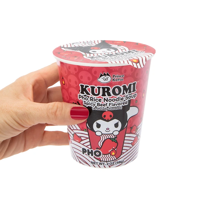 Hello Kitty® Kuromi Pho Rice Noodle Soup, Spicy Beef 2oz