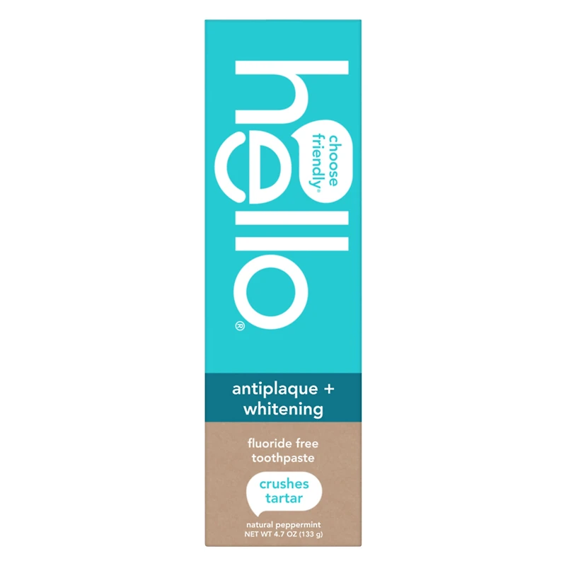 Hello® Antiplaque And Whitening Toothpaste