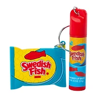Swedish Fish® Flavored Lip Balm & Keychain 0.12oz