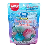 Amos® 4D Gummy Mermaid Jewels 6oz