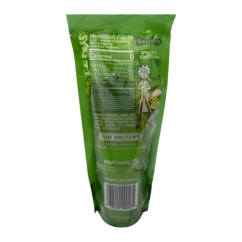 Rick And Morty Pickle Rick™ Dill Flavored Pickle