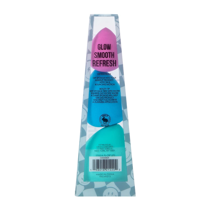 Gina Beauty™ Make-up Sponge 3-Pack