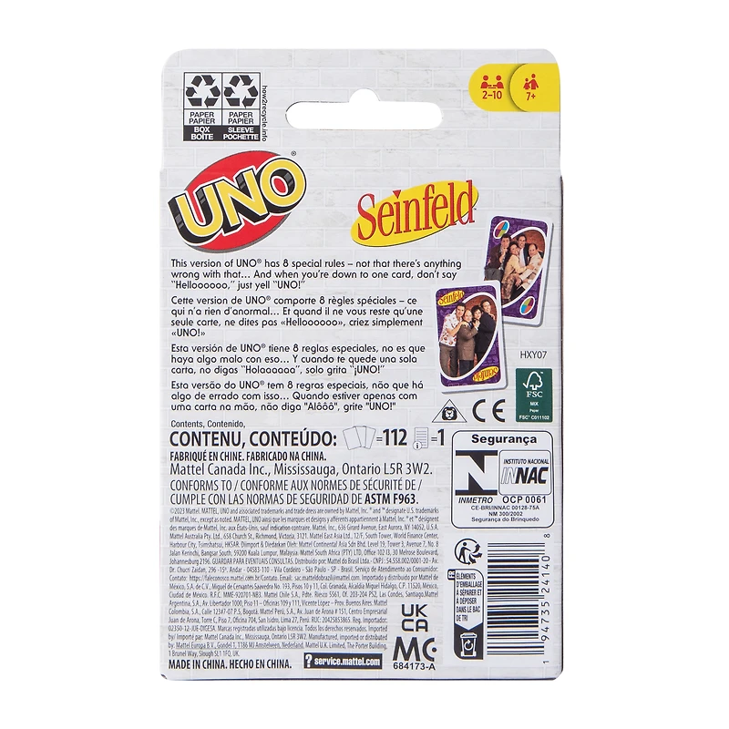 Uno® Flip! Transformers Card Game
