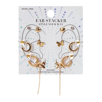 Earring Set 6-Piece