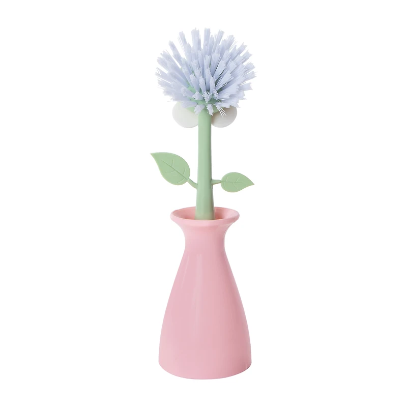 Themed Dish Brush & Holder