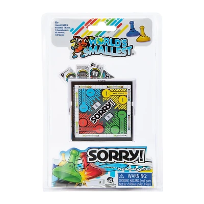 World's Smallest® Sorry® Game