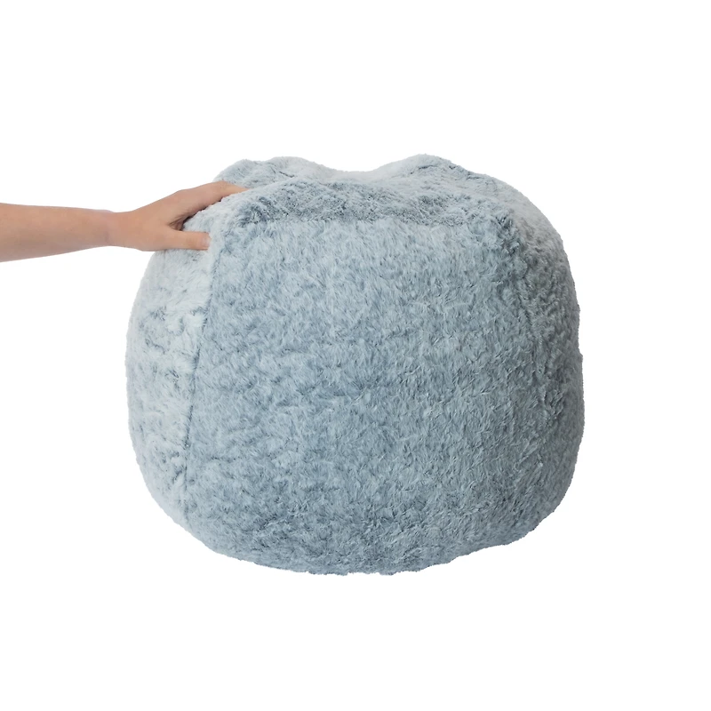 Faux Fur Bean Bag