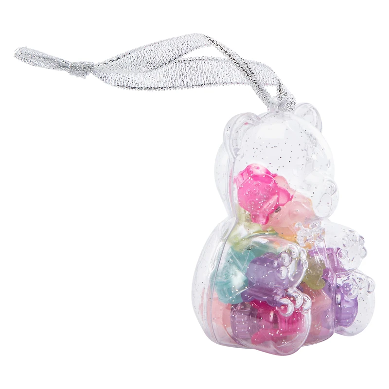 Shaped Christmas Ornament With Mini Hair Clips