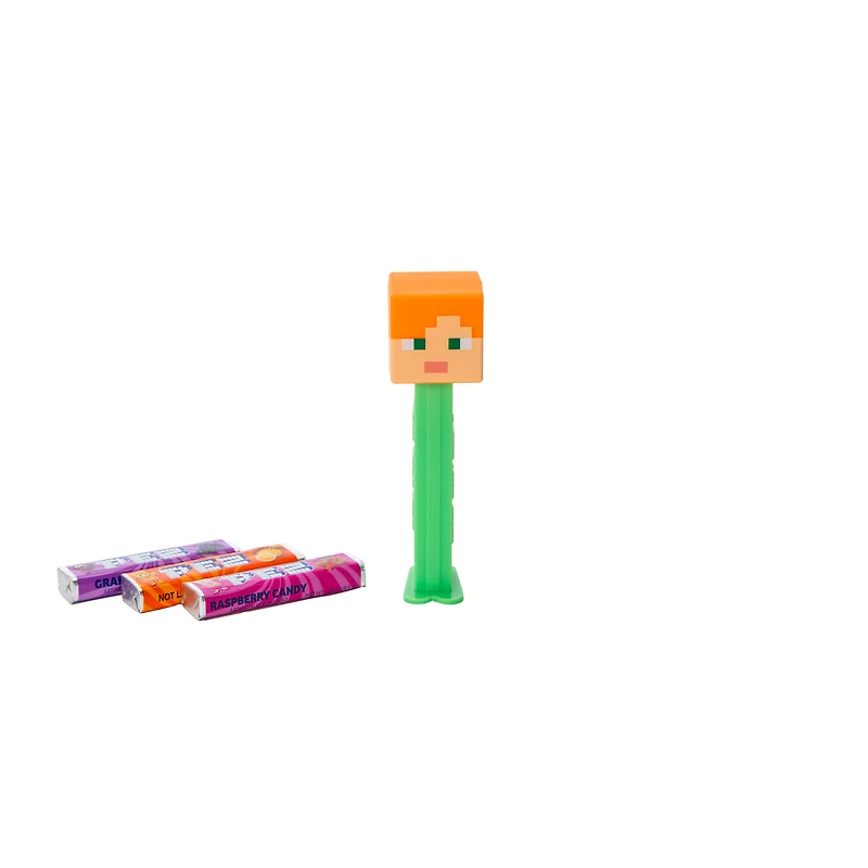 Minecraft PEZ Dispenser With Candies