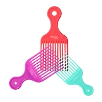 Diane® Assorted Lift Combs 3-Count