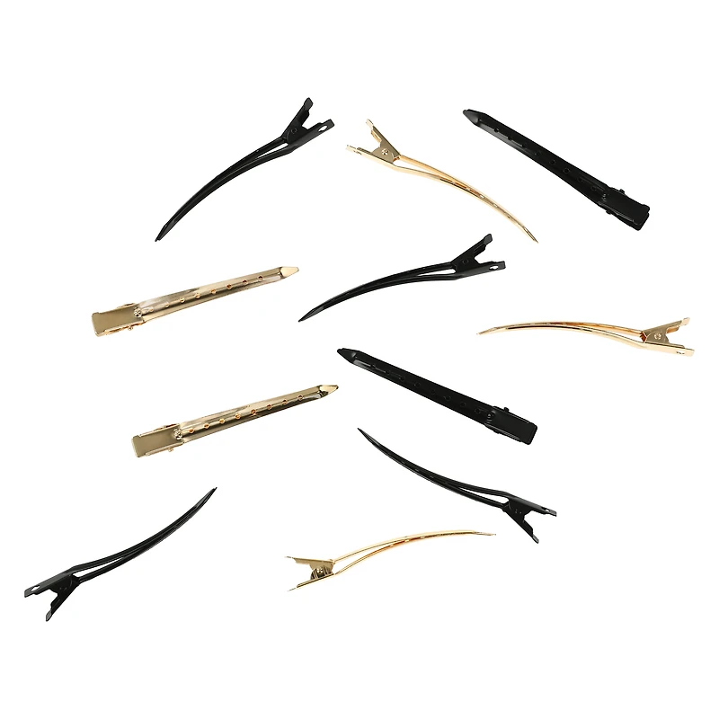 Diane® 3.5in Duck Bill Clips 12-Count