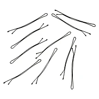 Diane® 2.5in Large Curved Bobby Pins 40-Count - Black