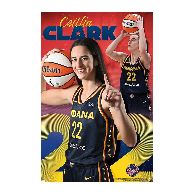 WNBA Indiana Fever Poster 22.37in x 34in
