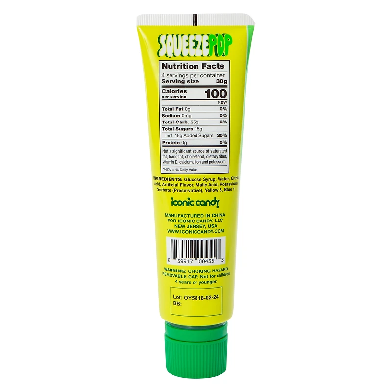 Squeeze Pop: The Original & Lick Lollipop 4oz