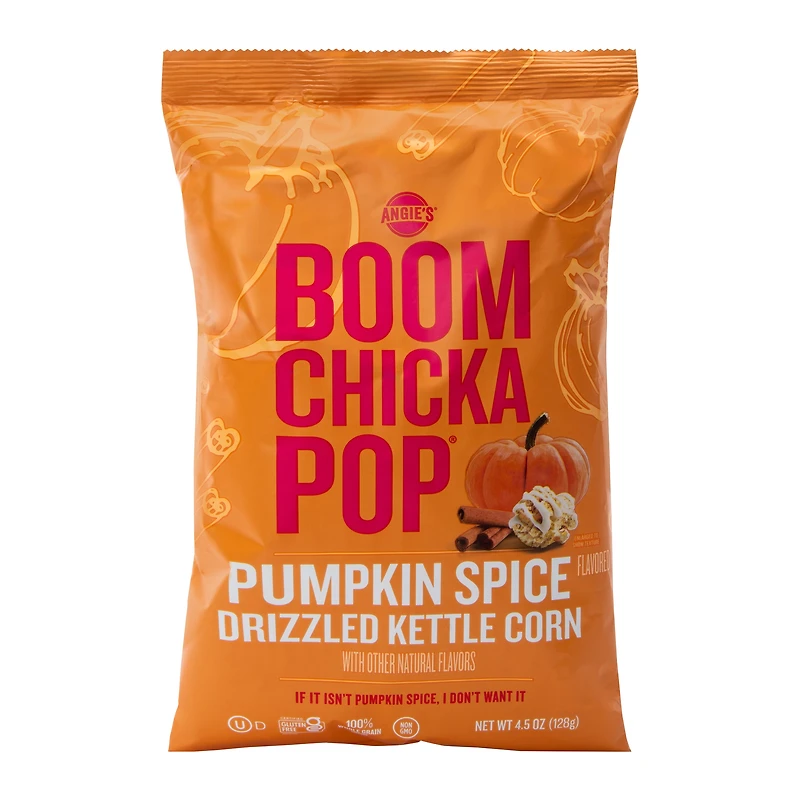 Angie's® Boom Chicka Pop® Pumpkin Spice Drizzled Kettle Corn 4.5oz