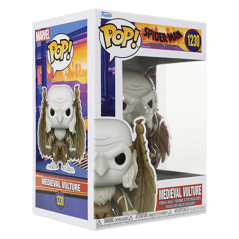 Funko Pop! Spider-Man Across The Spiderverse Medieval Vulture Bobble-Head