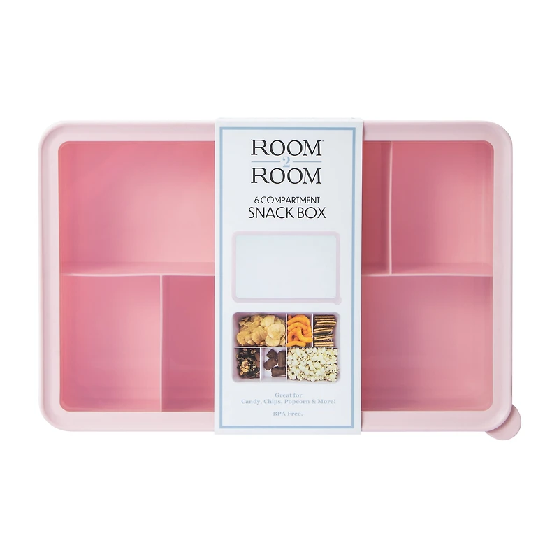 Six-Compartment Snack Box