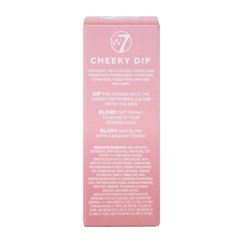 W7® Cheeky Dip Liquid Blusher