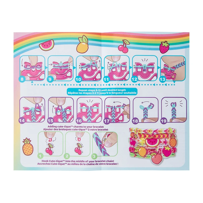 Rainbow Loom® Cutetique™ Cutie Fruity Charm Bracelet Kit
