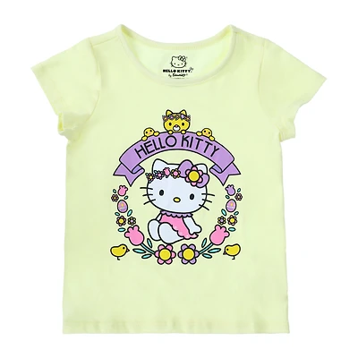 Kids Hello Kitty® Floral Graphic Tee