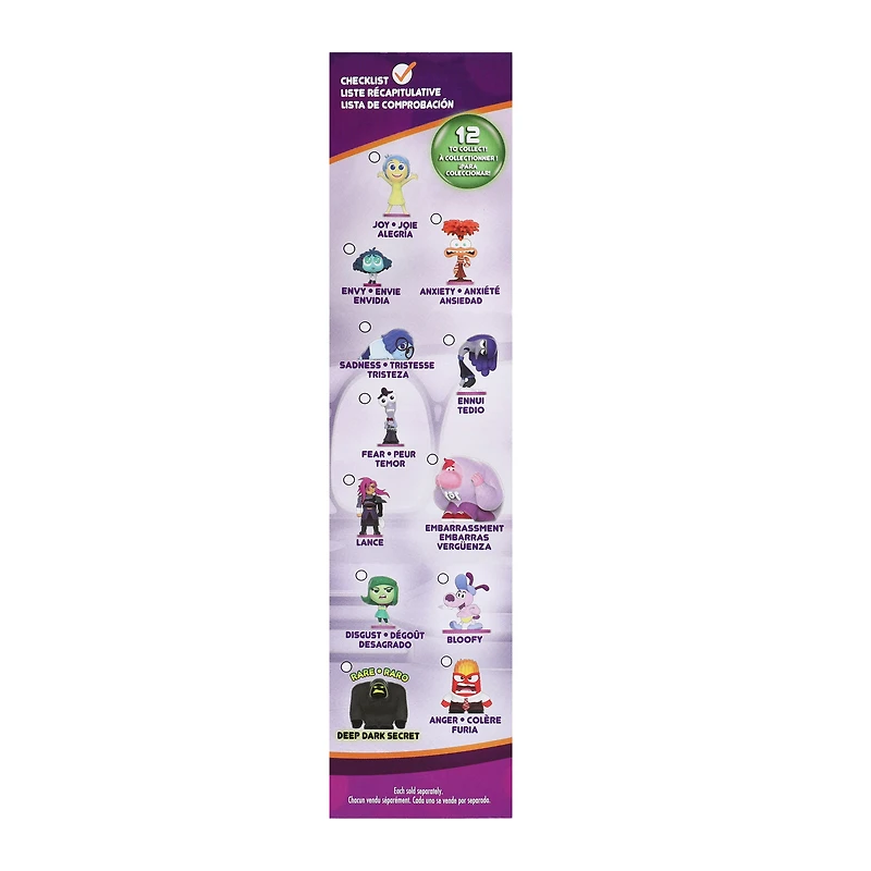Disney Inside Out Collectible Mini Figure (Styles May Vary)