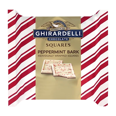 Ghirardelli Chocolate® Peppermint Bark Squares