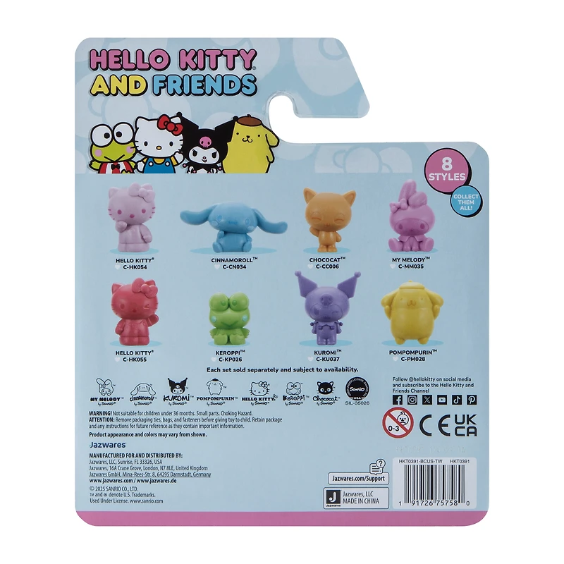 Hello Kitty And Friends® Sparkle 4-Figure Pack