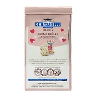 Ghirardelli® Hearts Crème Brûlée White Chocolate 4.1oz