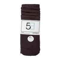 Ladies Mid Crew Slouch Socks 2-Pairs