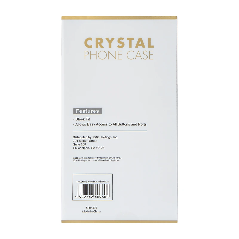 iPhone 16® Crystal Phone Case - MagSafe® Compatible