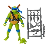 TMNT Mutant Mayhem Leonardo Action Figure Toy 4.5in