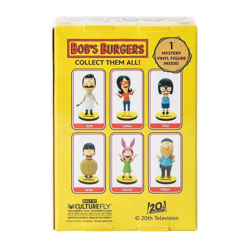 Bob's Burgers Mystery Vinyl Figure (Styles May Vary