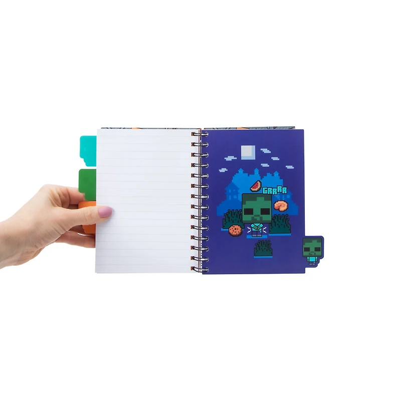 Minecraft Notebook With Dividers Set
