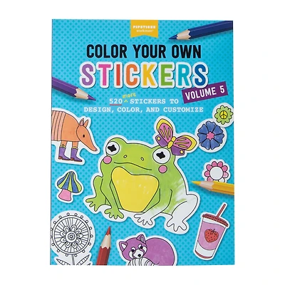 Color Your Own Stickers Book Vol.5