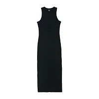 Juniors Sleeveless Ribbed Midi Dress