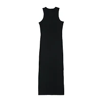 Juniors Sleeveless Ribbed Midi Dress